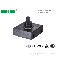 မြင့်မားသော ယုံကြည်စိတ်ချရမှု 3 Position Rotary Switch